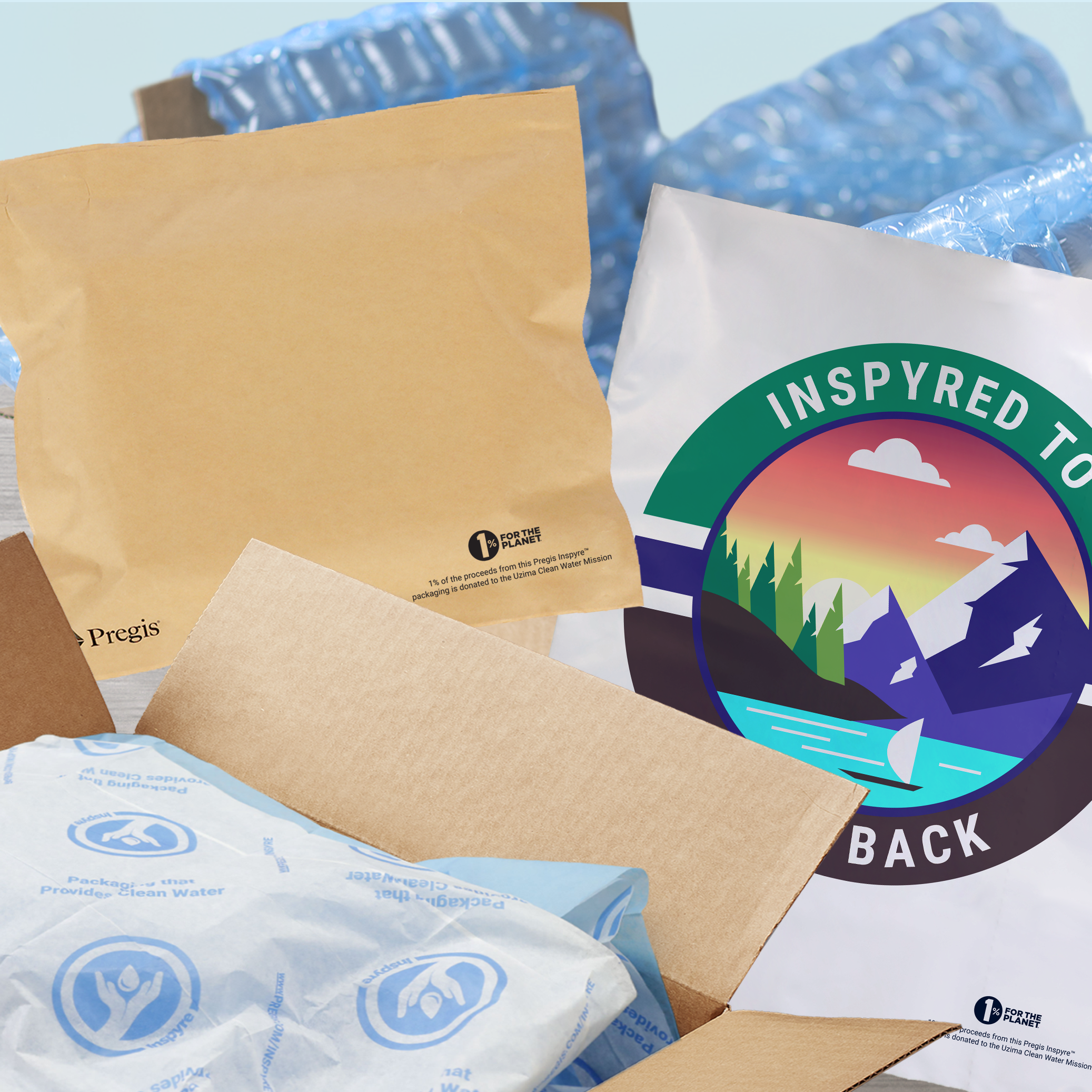 Inspyre Mailer on table