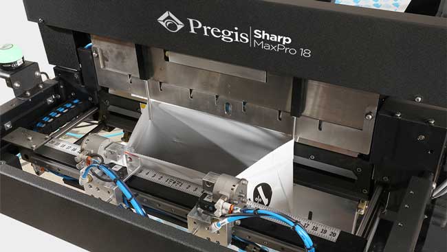 A close up photo of the Pregis Sharp MaxPro 18