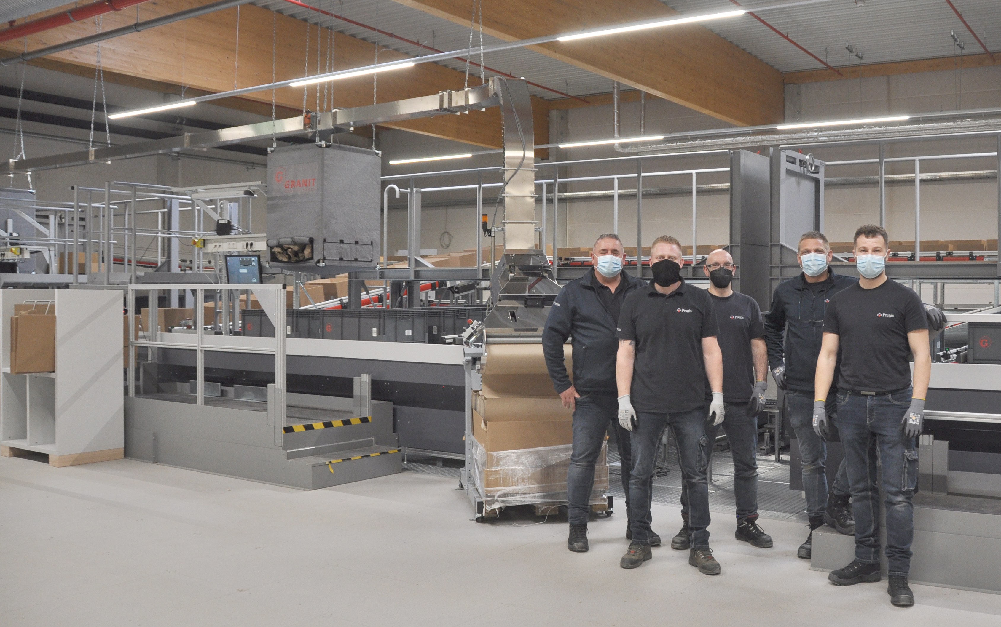 Pregis installation team